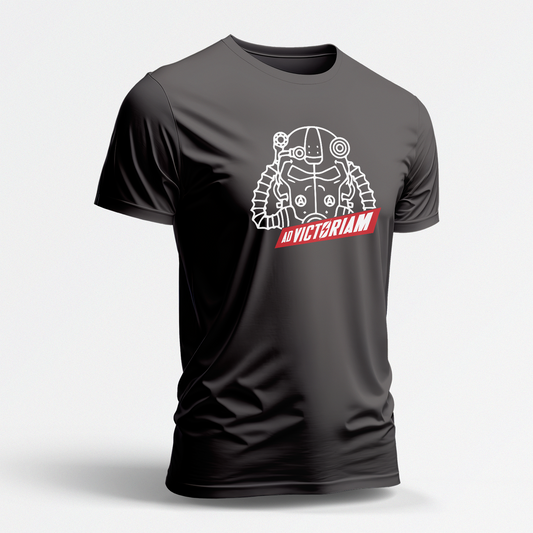 Ad Victoriam (Dark Grey Short Sleeve Shirt)