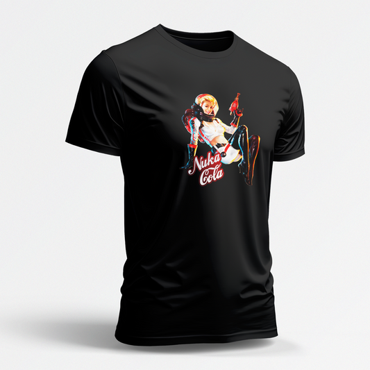 Cola Girl (Black Short Sleeve Shirt)