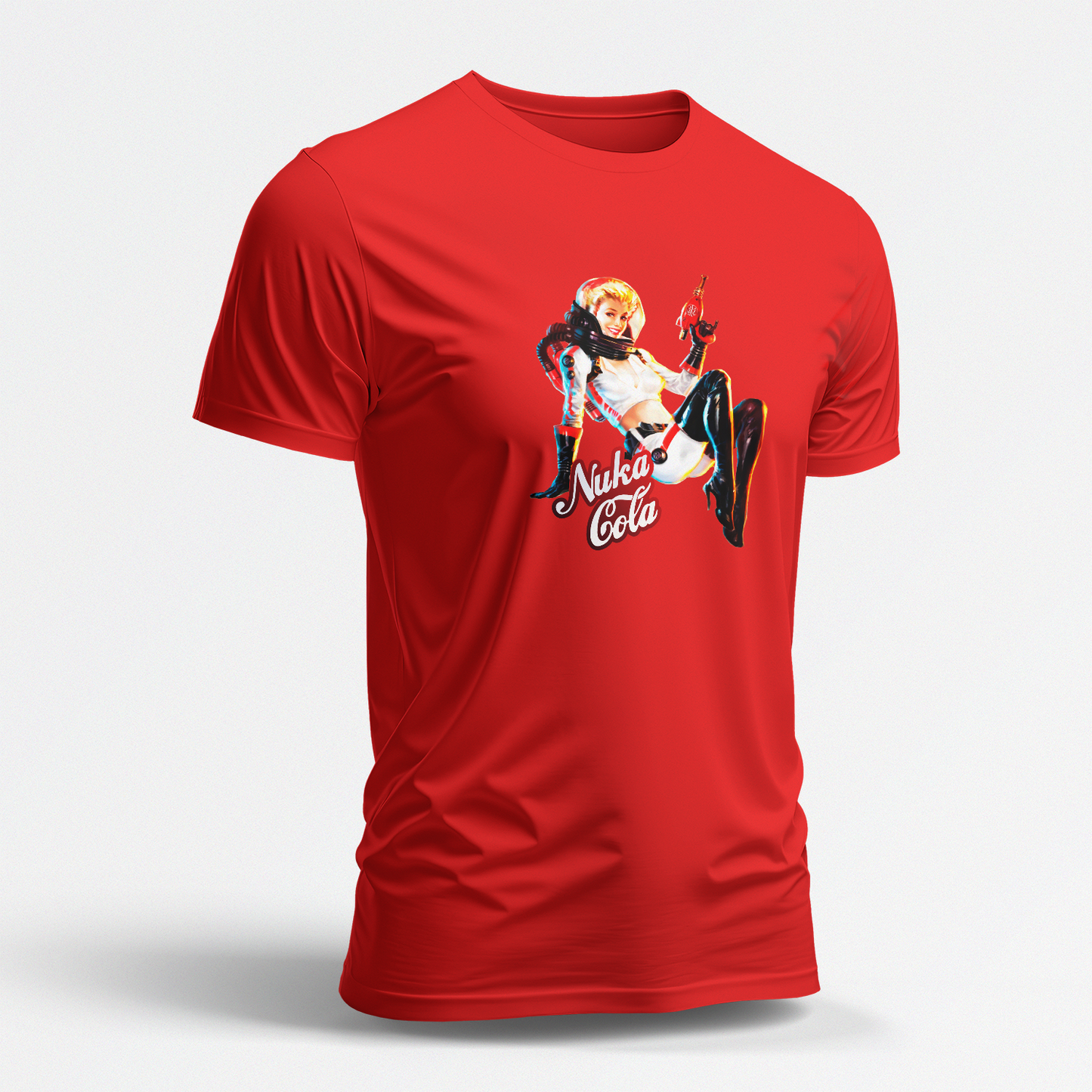 Cola Girl (Red Short Sleeve Shirt)