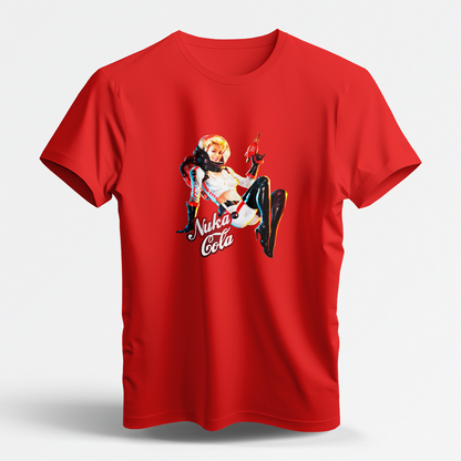 Cola Girl (Red Short Sleeve Shirt)