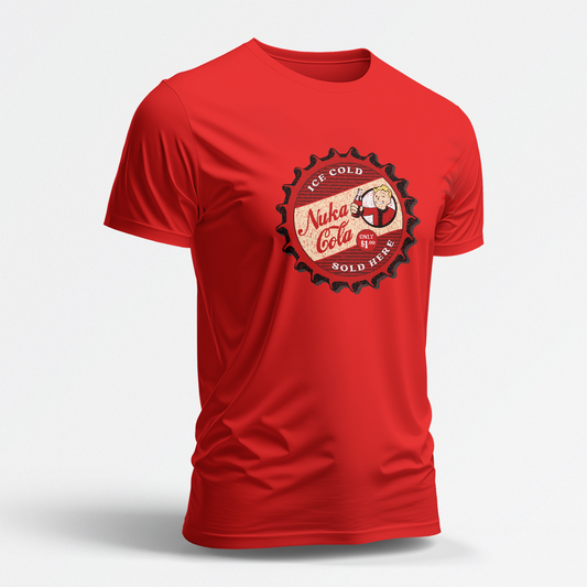 Ice Cold Cola (Red Short Sleeve Shirt)