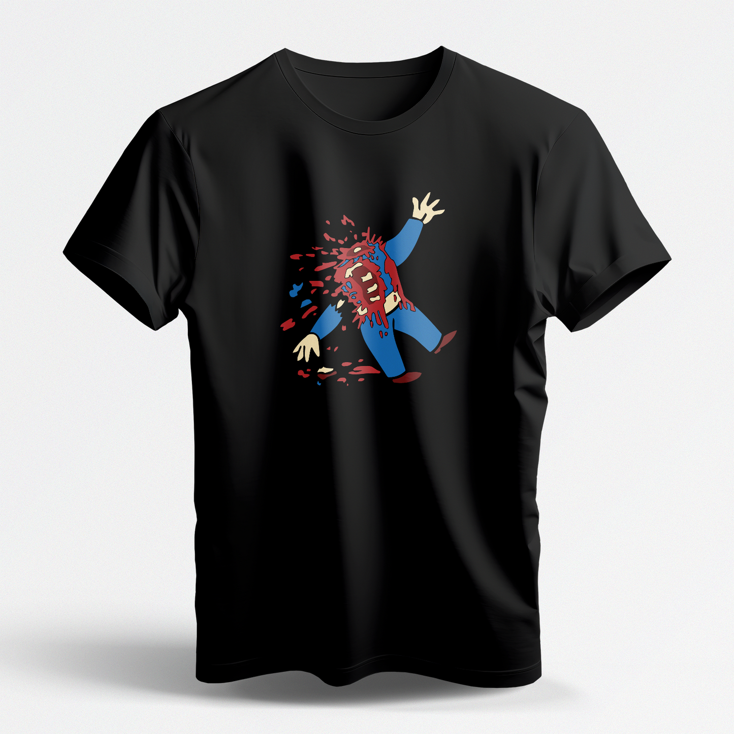 What A Mess (Black Short Sleeve Shirt)