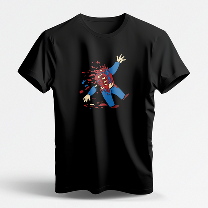 What A Mess (Black Short Sleeve Shirt)