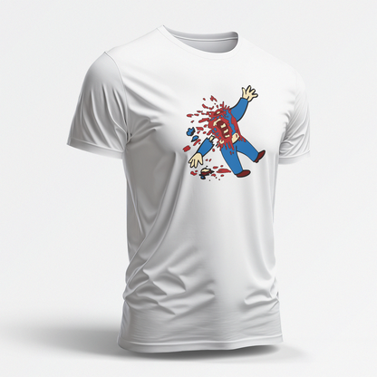 What A Mess (White Short Sleeve Shirt)