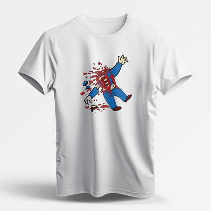 What A Mess (White Short Sleeve Shirt)