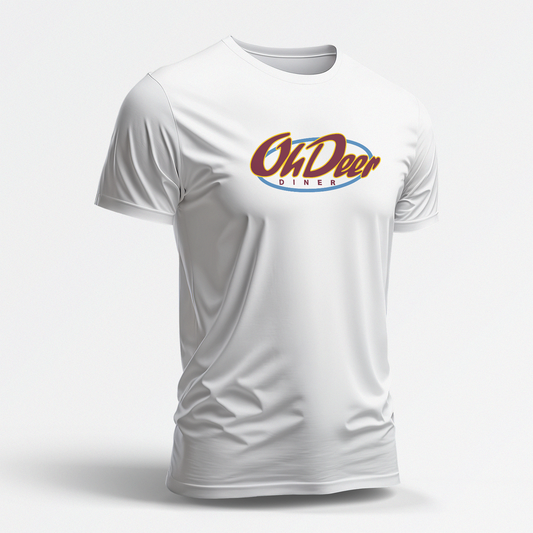 Oh Deer (White Short Sleeve Shirt)