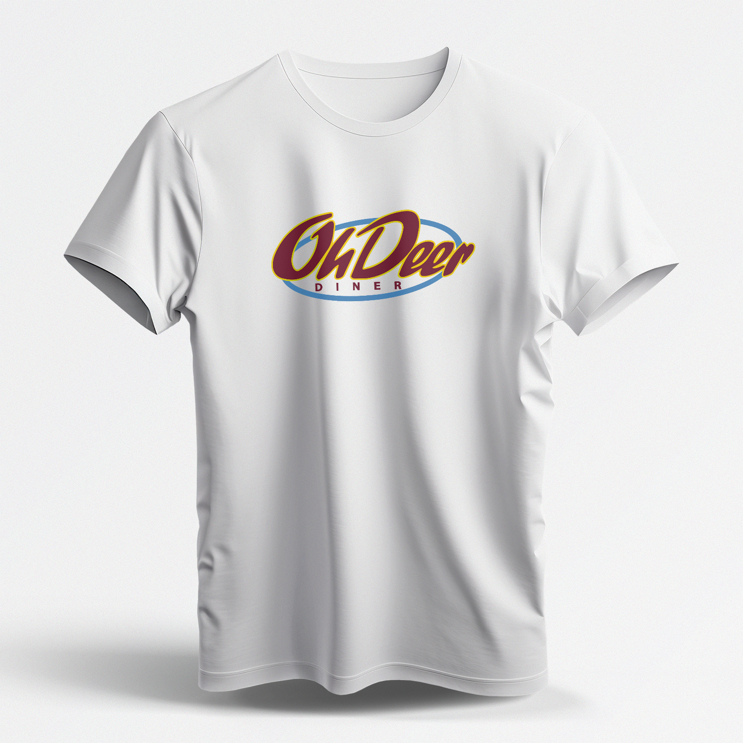 Oh Deer (White Short Sleeve Shirt)