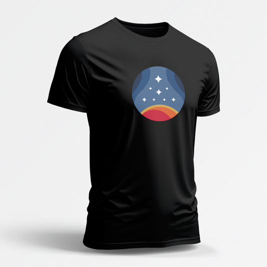 Beyond The Stars (Black Short Sleeve Shirt)