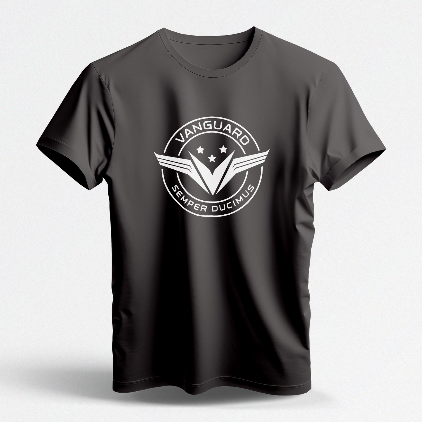 Semper Ducimmus (Dark Grey Short Sleeve Shirt)