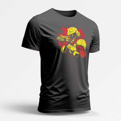 Battle Hardened (Dark Grey Short Sleeve Shirt)