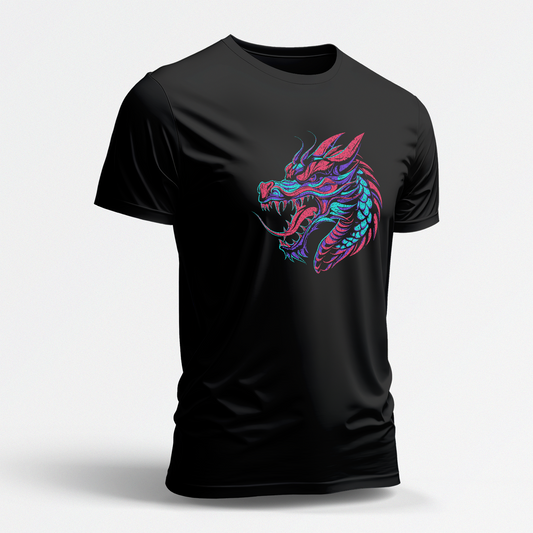 GG Dragon (Black Short Sleeve Shirt)
