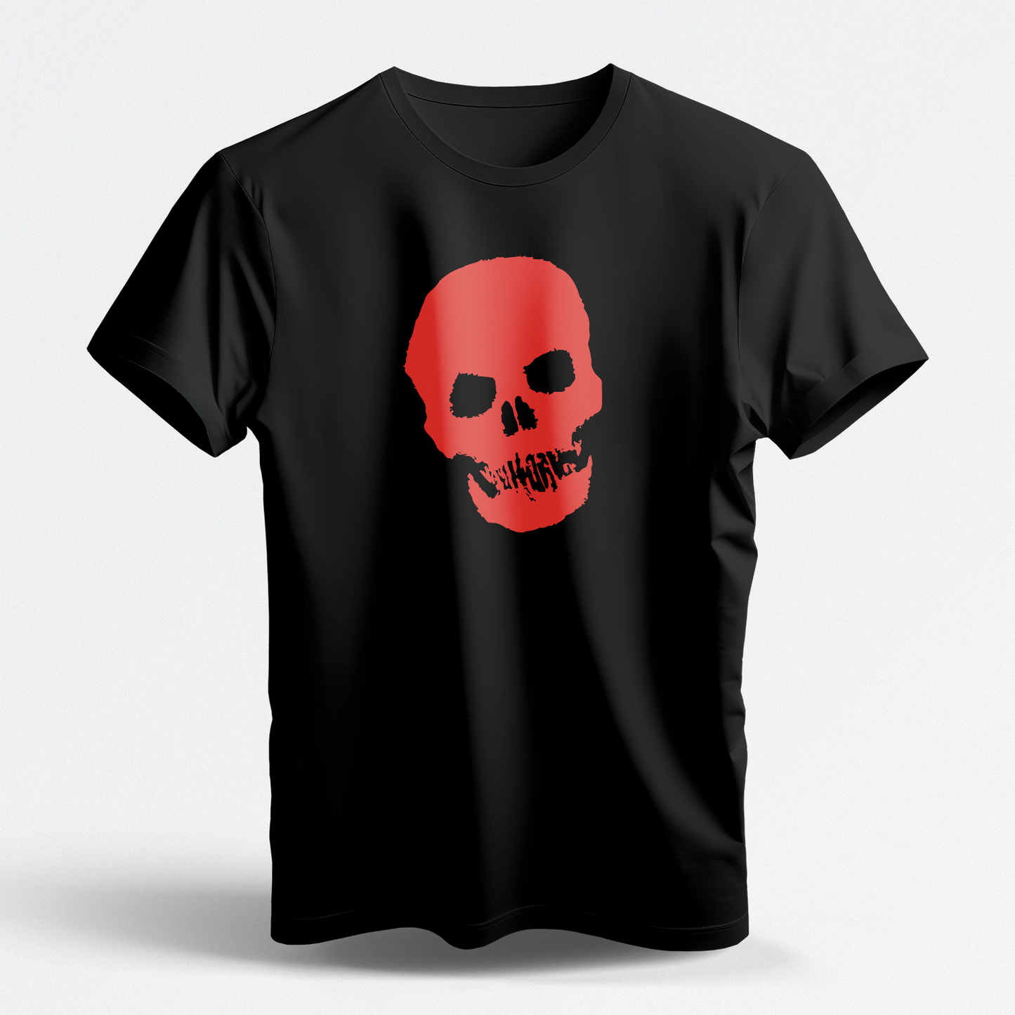 Sprocket Skull (Black Short Sleeve Shirt)