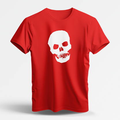 Sprocket Skull (Red Short Sleeve Shirt)