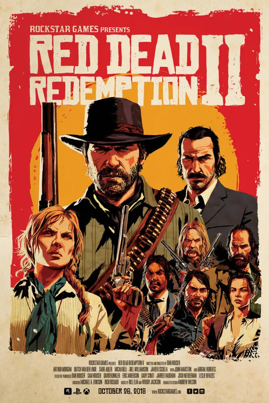 Red Dead: The Movie Poster