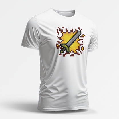 Attack Splat (White Short Sleeve Shirt)