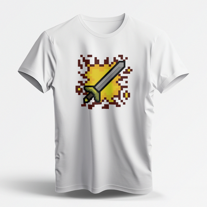 Attack Splat (White Short Sleeve Shirt)