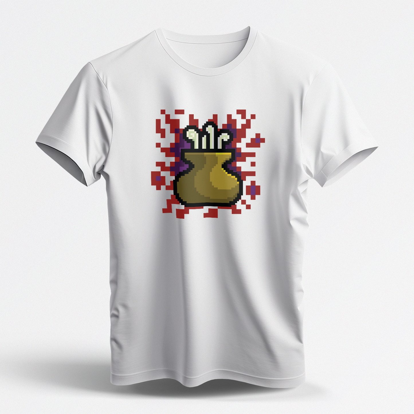 Cooking Splat (White Short Sleeve Shirt)