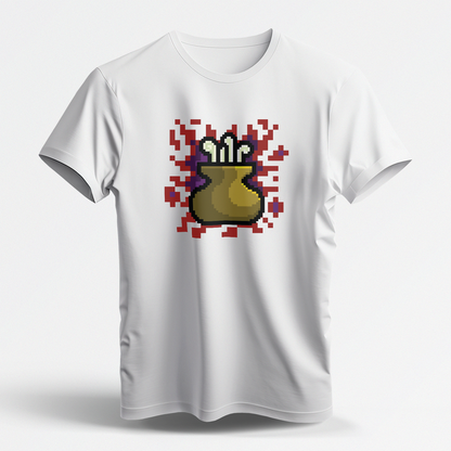 Cooking Splat (White Short Sleeve Shirt)