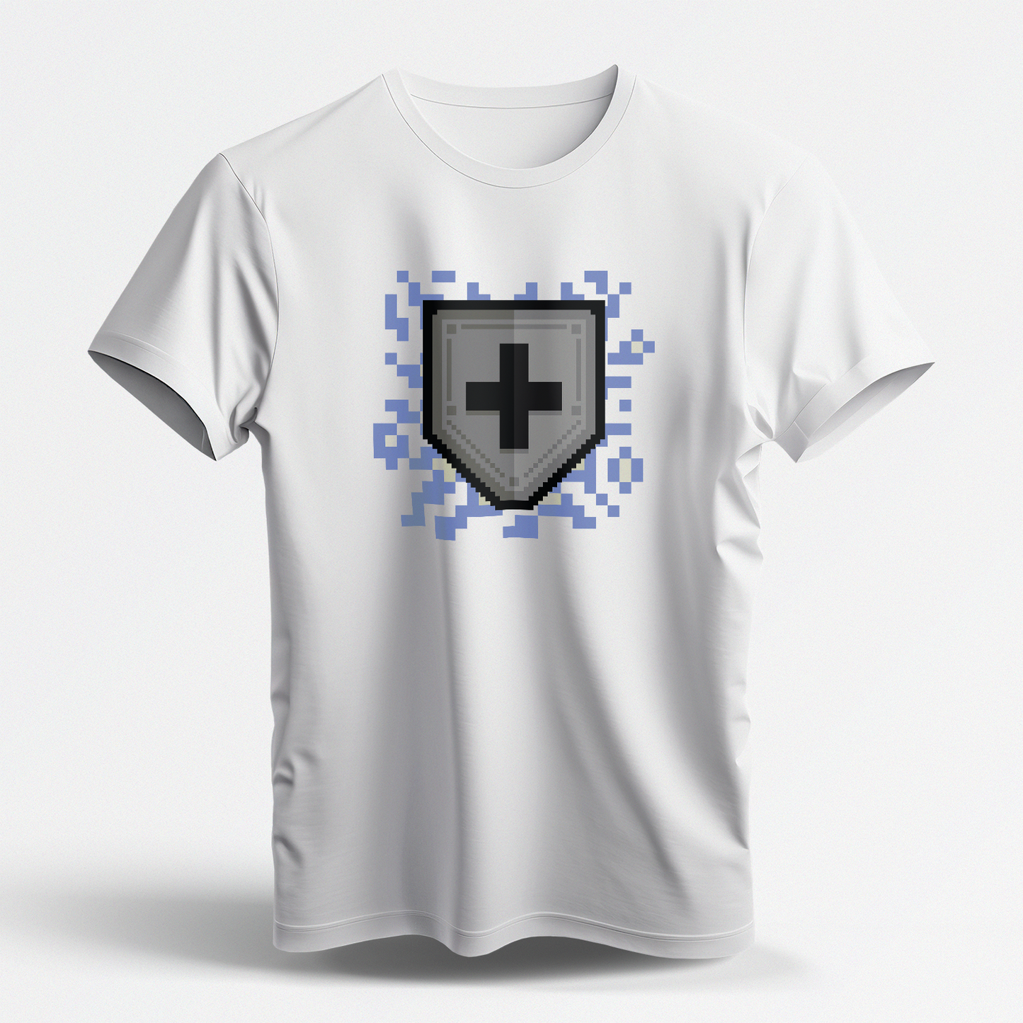 Defence Splat (White Short Sleeve Shirt)