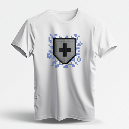 Defence Splat (White Short Sleeve Shirt)