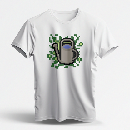 Farming Splat (White Short Sleeve Shirt)