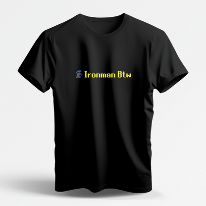 Group Ironman Btw (Black Short Sleeve Shirt)