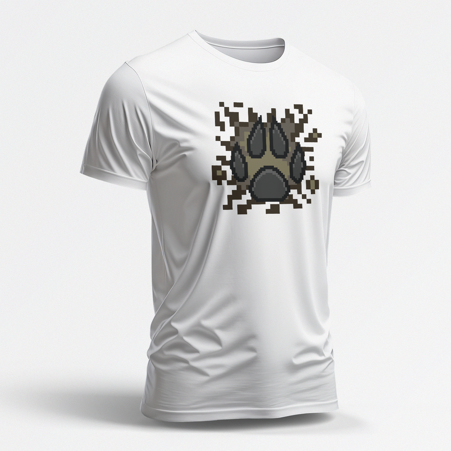 Hunter Splat (White Short Sleeve Shirt)