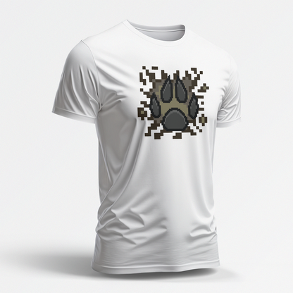 Hunter Splat (White Short Sleeve Shirt)