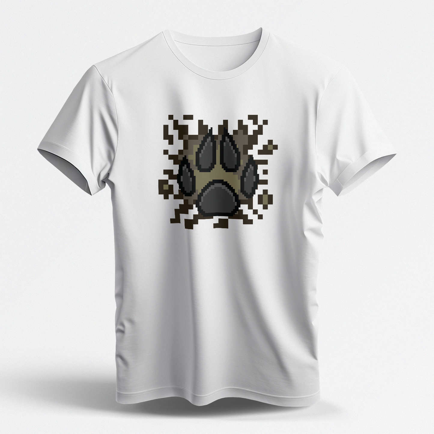 Hunter Splat (White Short Sleeve Shirt)