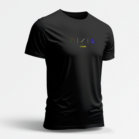 Range Att Mage (Black Short Sleeve Shirt)