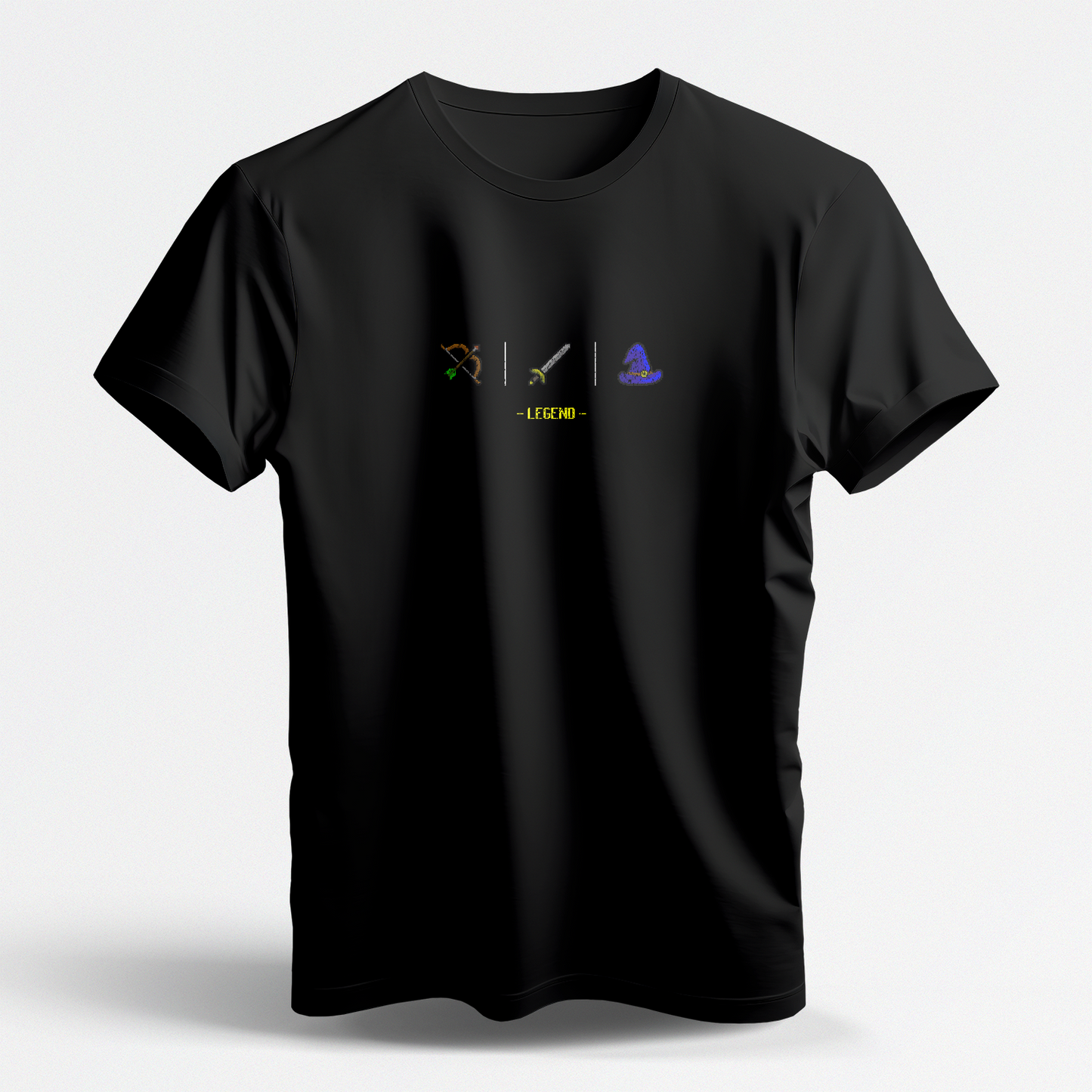 Range Att Mage (Black Short Sleeve Shirt)