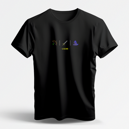 Range Att Mage (Black Short Sleeve Shirt)
