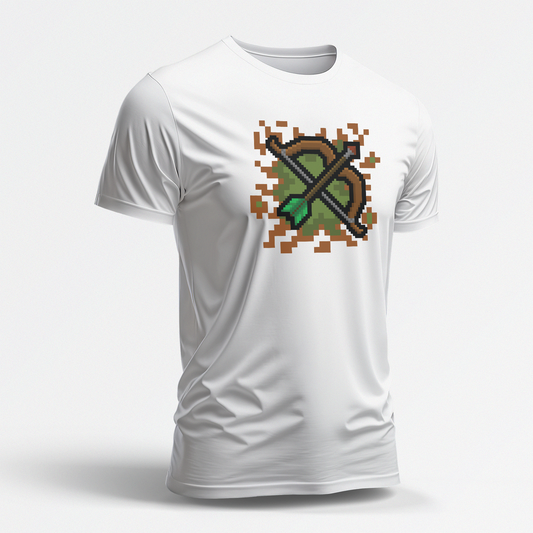 Ranged Splat (White Short Sleeve Shirt)