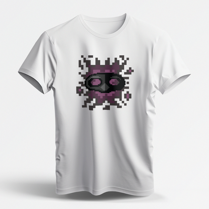 Thieving Splat (White Short Sleeve Shirt)
