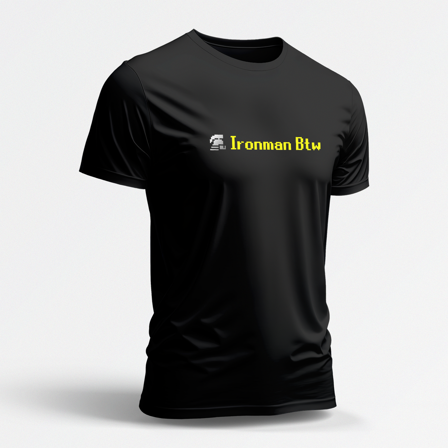 Ultimate Ironman Btw (Black Short Sleeve Shirt)